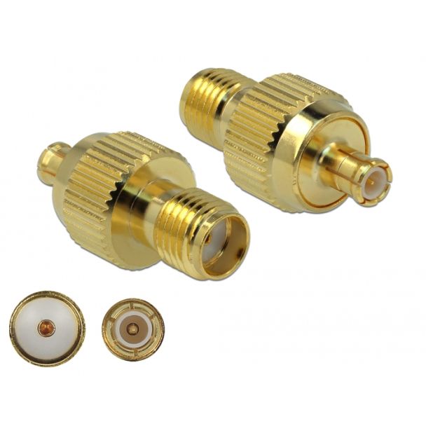 DeLOCK 89989 connettore coassiale SMA 1 pz 50 Ω