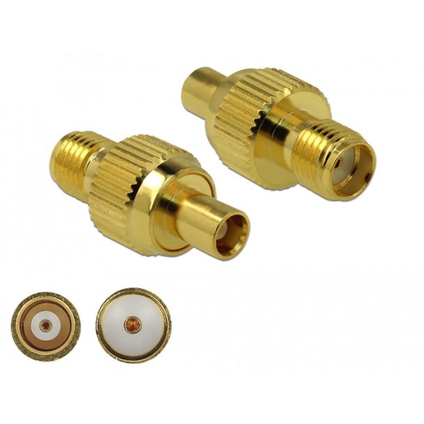DeLOCK 89988 coaxial connector R-SMA 1 pc(s) 50 Ω