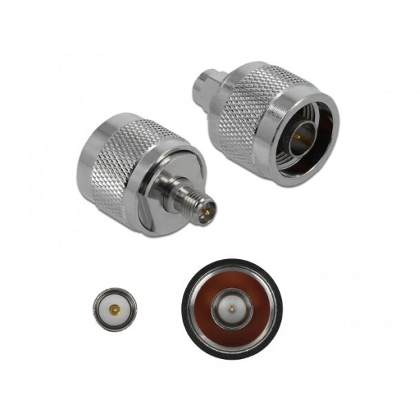 DeLOCK 89984 cable gender changer RP-SMA Nickel
