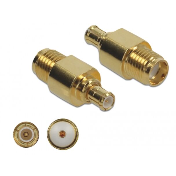 DeLOCK 89959 wire connector SMA, MCX Gold