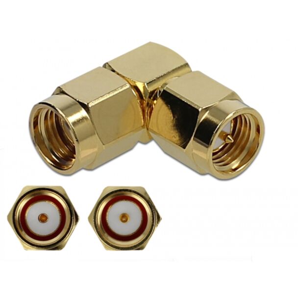 DeLOCK 89951 wire connector SMA, RP-SMA Gold