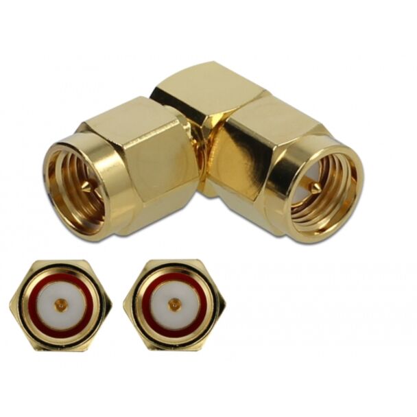 DeLOCK 89950 wire connector SMA Gold