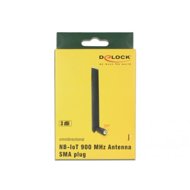 DeLOCK NB-IoT antenna di rete Antenna omnidirezionale SMA 3 dBi