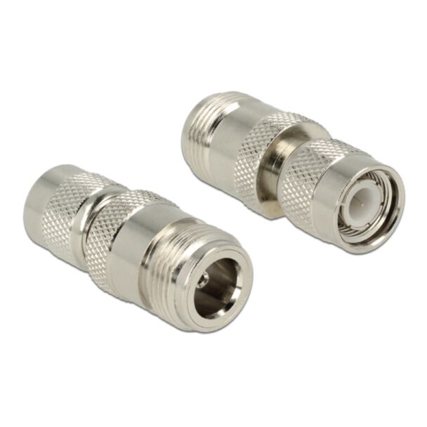 DeLOCK 89573 cable gender changer TNC N-type Silver