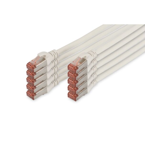 Digitus Cavo patch CAT 6 S/FTP, 10 pezzi