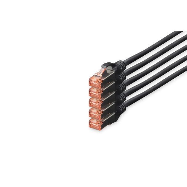 Digitus Cavo patch CAT 6 S/FTP, 5 pezzi