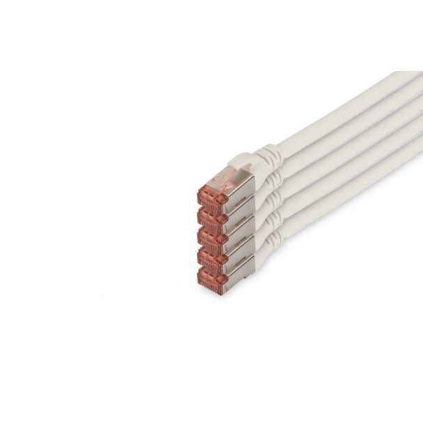 Digitus Cavo patch CAT 6 S/FTP, 5 pezzi