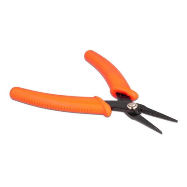 DeLOCK Pinza a becchi lunghi arancione 14,2 cm