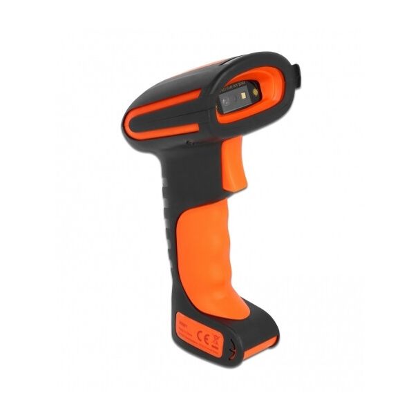 DeLOCK Industrial Barcode Scanner 1D and 2D for 2.4 GHz, Bluetooth or USB