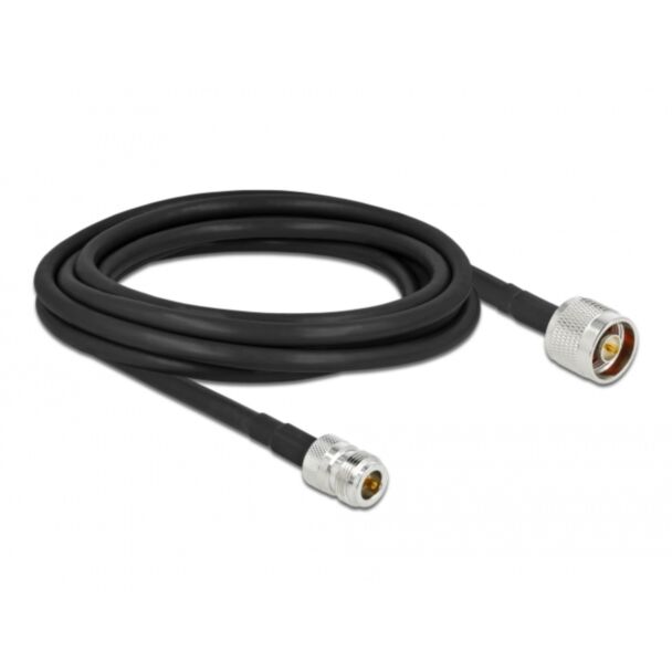 DeLOCK Cavo antenna N maschio per N femmina LMR/CFD300 3 m low loss