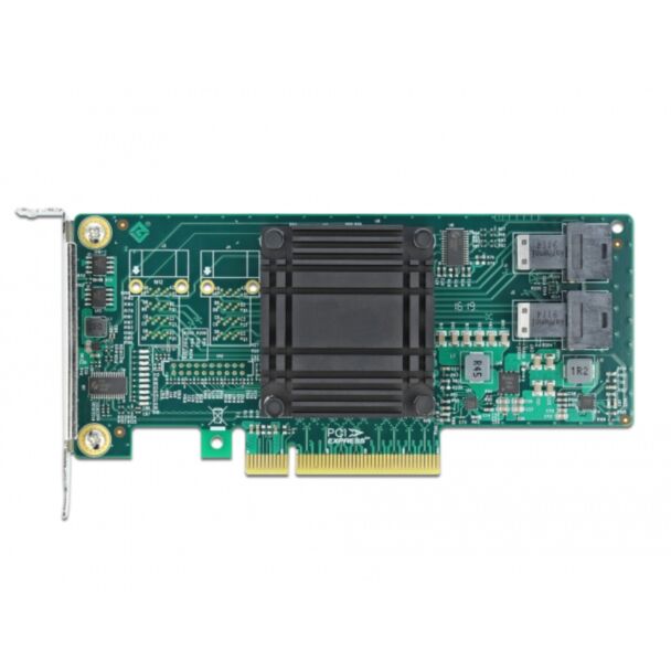 DeLOCK Scheda PCI Express x8 per 2 x interna NVMe SFF-8643 - Fattore di forma a basso profilo