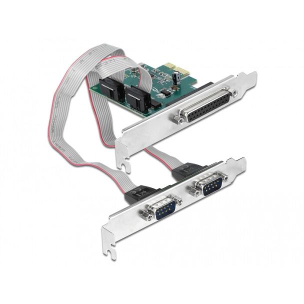 DeLOCK 90413 interface cards/adapter Internal Parallel, RS-232