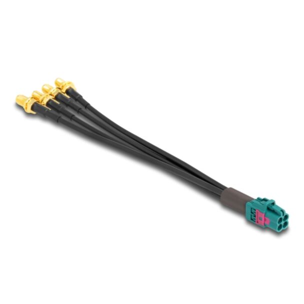 DeLOCK Cable Mini FAKRA Z jack quad to 4 x SMA jack B-Type