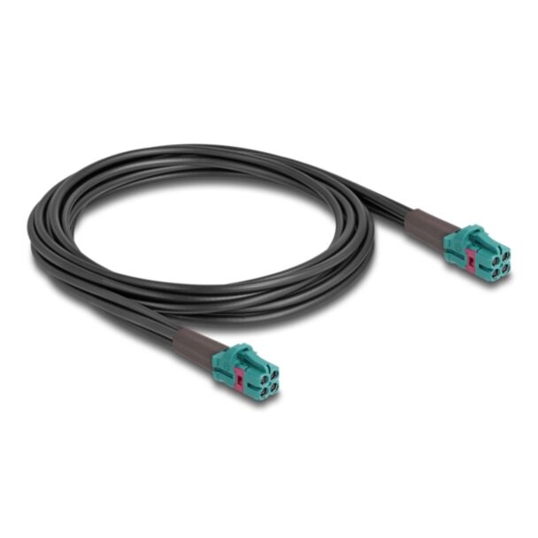 DeLOCK Cavo Mini FAKRA Z femmina quadruplo per Mini FAKRA Z femmina quadruplo tipo-B