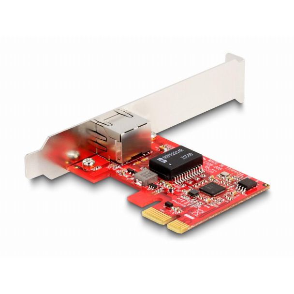 DeLOCK Scheda PCI Express x1 per 1 x RJ45 2,5 Gigabit LAN i225 NBASE-T - Fattore di forma a basso profilo