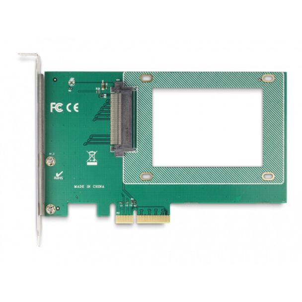 DeLOCK Scheda PCI Express x4 per 1 x U.2 NVMe SFF-8639 interno