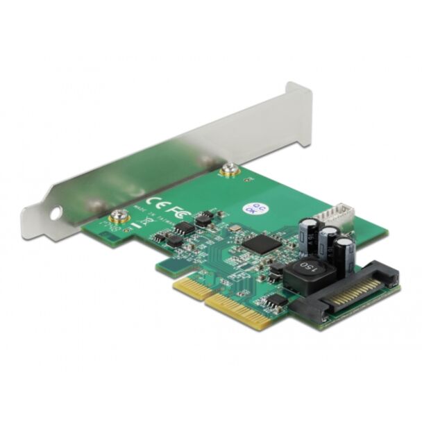 DeLOCK Scheda PCI Express x4 a 1 x interna USB 3.2 Gen 2 Chiave B 20 pin femmina