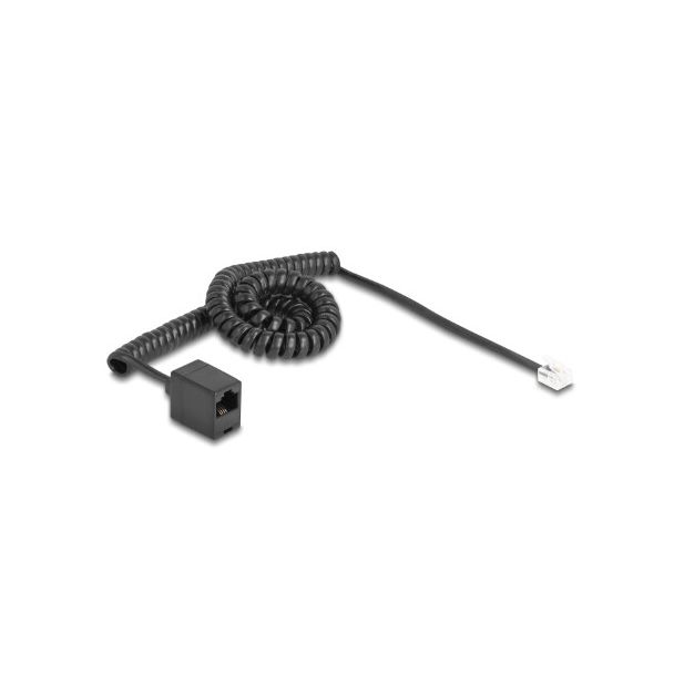 DeLOCK 90064 cavo telefonico 3 m Nero