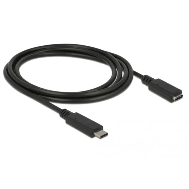 DeLOCK 85534 USB cable USB 3.2 Gen 1 (3.1 Gen 1) 1.5 m USB C Black