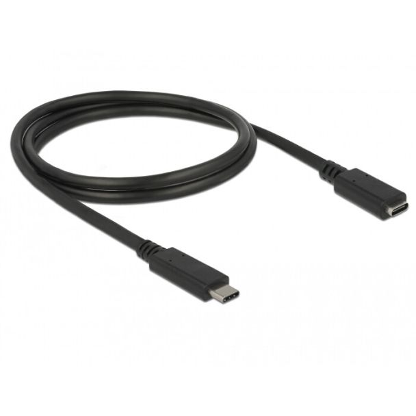 DeLOCK 85533 USB cable USB 3.2 Gen 1 (3.1 Gen 1) 1 m USB C Black