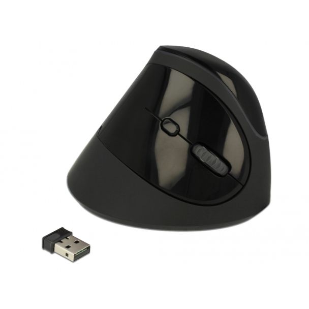 DeLOCK 12599 mouse Ufficio Mano destra RF Wireless 1600 DPI