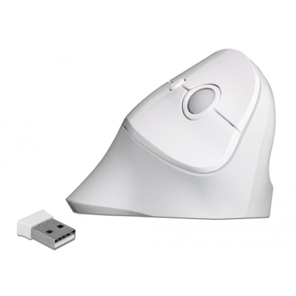 DeLOCK 12596 mouse Ufficio Mano destra RF Wireless 1600 DPI