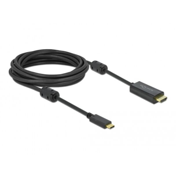 DeLOCK Active USB Type-C to HDMI Cable (DP Alt Mode) 4K 60 Hz 5 m