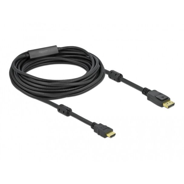 DeLOCK Passive DisplayPort 1.2 to HDMI Cable 4K 30 Hz 10 m