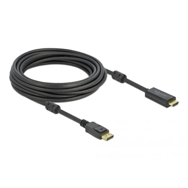 DeLOCK Passive DisplayPort 1.2 to HDMI Cable 4K 30 Hz 7 m