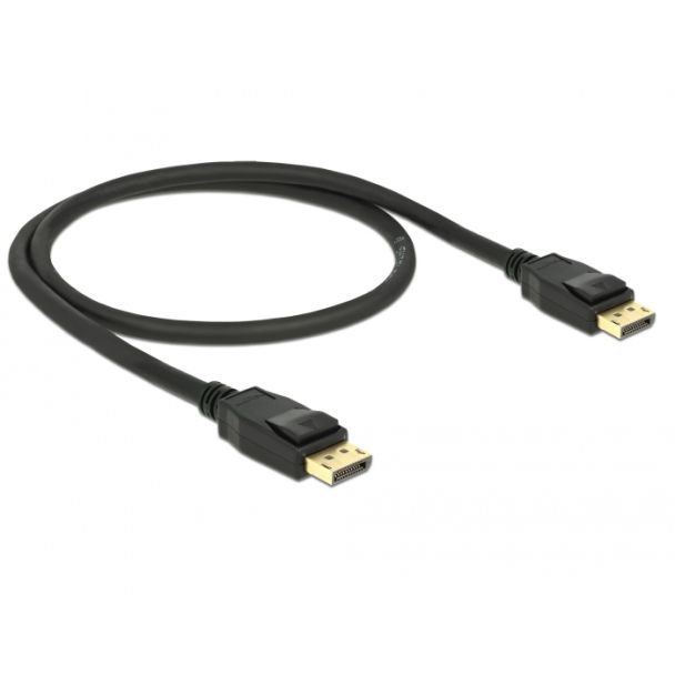 DeLOCK 85506 DisplayPort cable 0.5 m Black