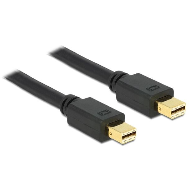 DeLOCK 83477 DisplayPort cable 5 m Mini DisplayPort Black