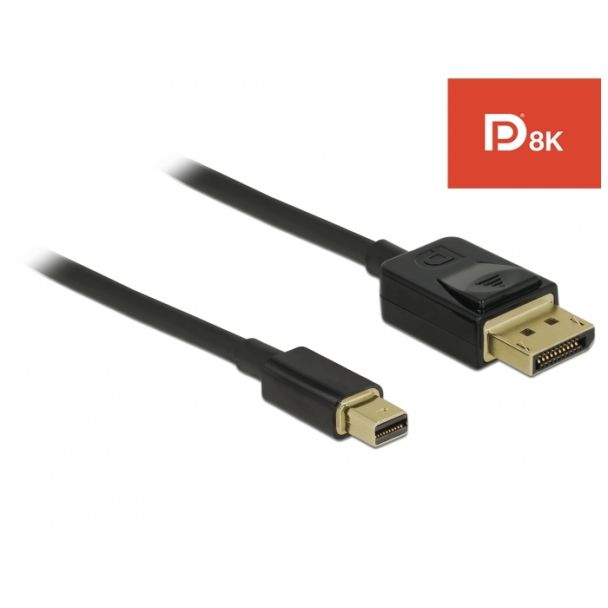 DeLOCK 84927 DisplayPort cable 1 m Mini DisplayPort Black
