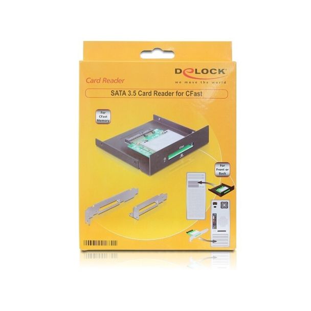 DeLOCK 91680 lettore di schede Interno