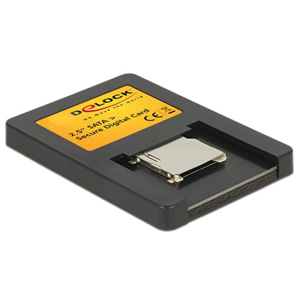 DeLOCK 91673 lettore di schede SATA Interno Nero