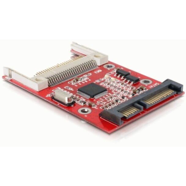 DeLOCK SATA card reader Red