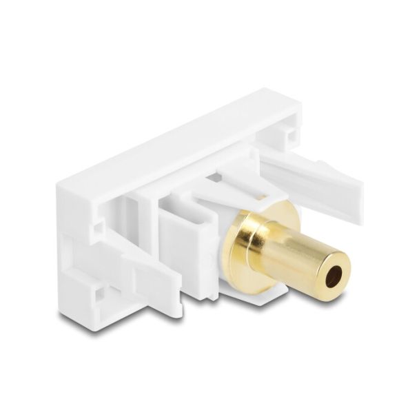 DeLOCK 90843 presa energia 2 x 3.5mm Bianco