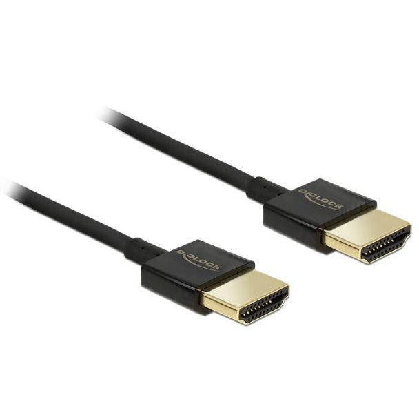 DeLOCK HDMI/HDMI, 4.5 m HDMI cable HDMI Type A (Standard) Black