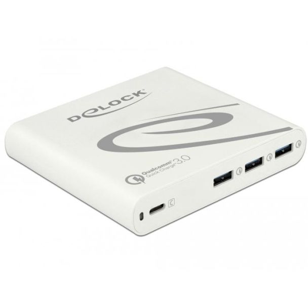 DeLOCK 41432 mobile device charger Netbook White AC Fast charging Indoor