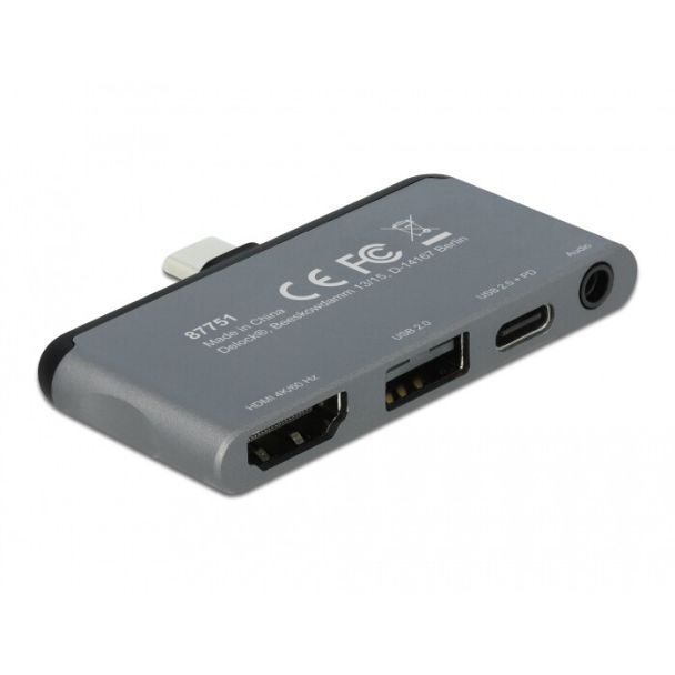 DeLOCK Mini Docking Station for iPad Pro / Mobile Devices with 4K 60 Hz