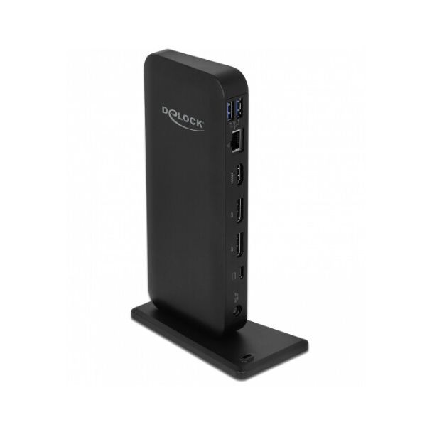DeLOCK 87746 laptop dock/port replicator Wired Black