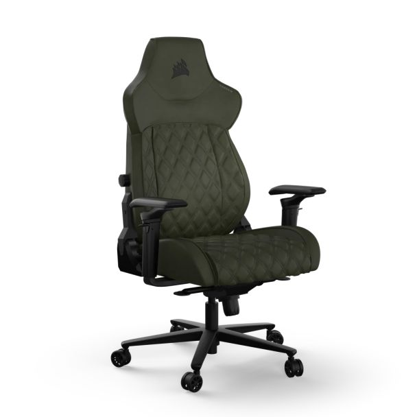 Corsair TC500 LUXE PC gaming chair Upholstered seat Green