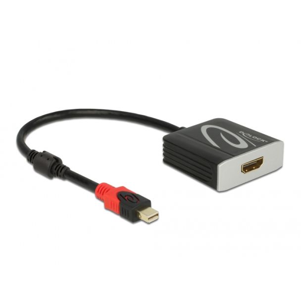 DeLOCK Active mini DisplayPort 1.4 to HDMI Adapter 4K 60 Hz (HDR)