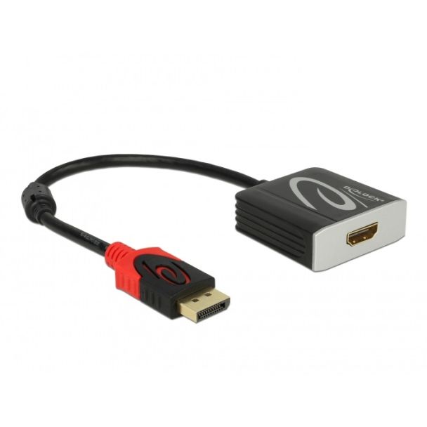 DeLOCK Active DisplayPort 1.4 to HDMI Adapter 4K 60 Hz (HDR)