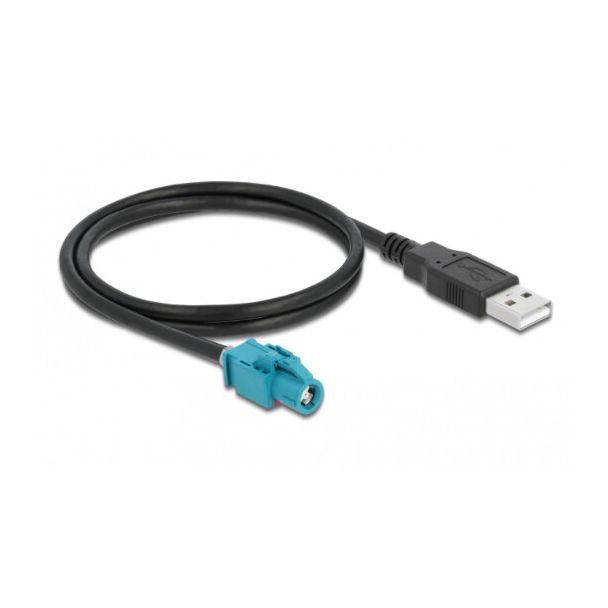 DeLOCK Cable HSD Z female to USB 2.0 Type-A male 1 m Premium