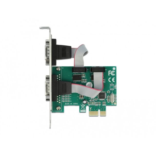 DeLOCK PCI Express x1 Card to 2 x Serial RS-232