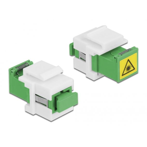 DeLOCK Modulo Keystone SC Simplex femmina per SC Simplex femmina con protezione laser flip all'interno