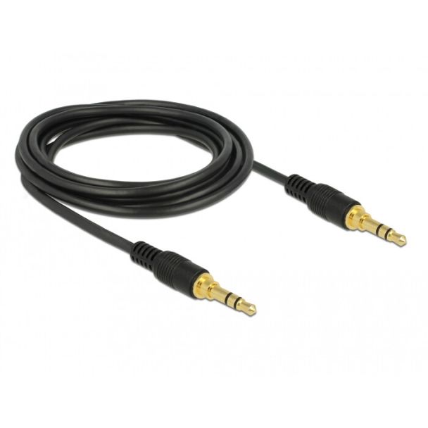 DeLOCK 85551 cavo audio 3 m 3.5mm Nero