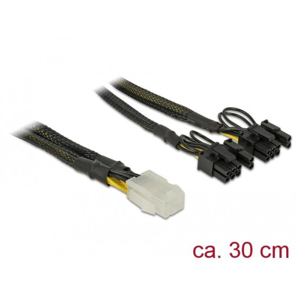DeLOCK 85455 cavo di alimentazione interno 0,3 m