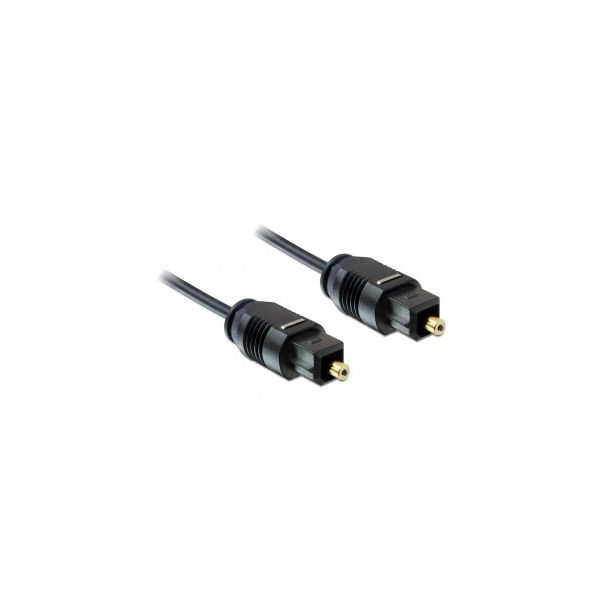 DeLOCK 2m Toslink Standard audio cable Black