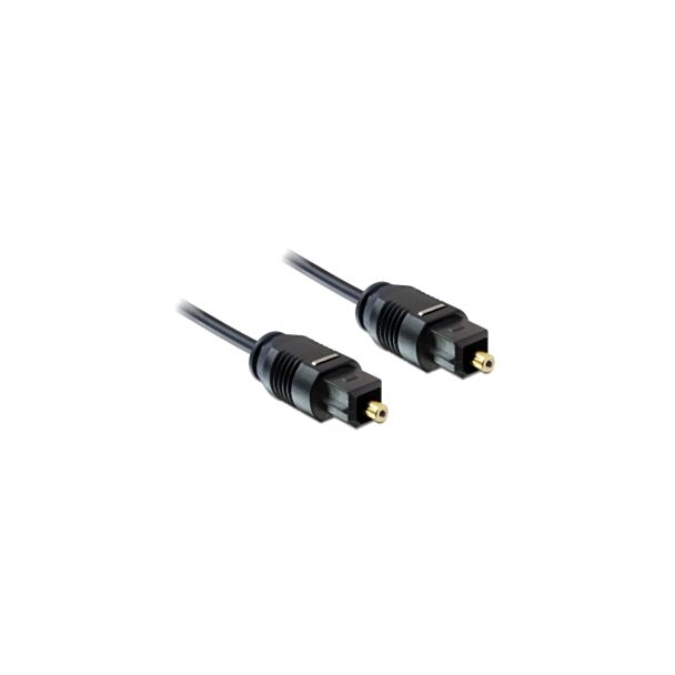 DeLOCK 2m Toslink Standard audio cable Black